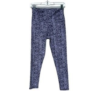Onzie High‎ Waist Legging S/M Snakeskin Animal Print